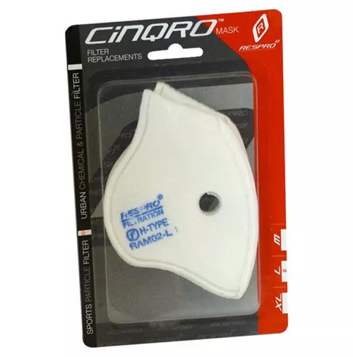 Respro Cinqro Sports Mask Filter Pack (XL)