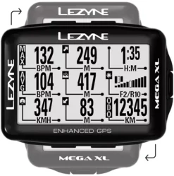 Lezyne Mega GPS Bike Computer (XL)