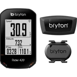 Bryton Rider 420T GPS Cycle Computer Bundle