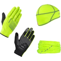 GripGrab Hi Viz Cycling Essentials Kit 2020