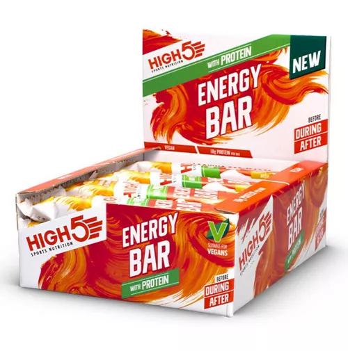 HIGH5 Energy Bar With Protein (12 X 50g)