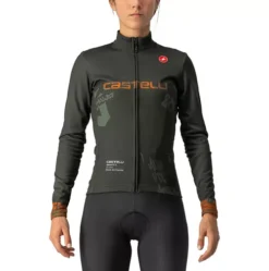 Castelli Women's Graffiti Thermal Cycling Jersey AW21