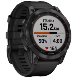 Garmin Fenix 7 Sapphire DLC Titanium GPS Watch SS22