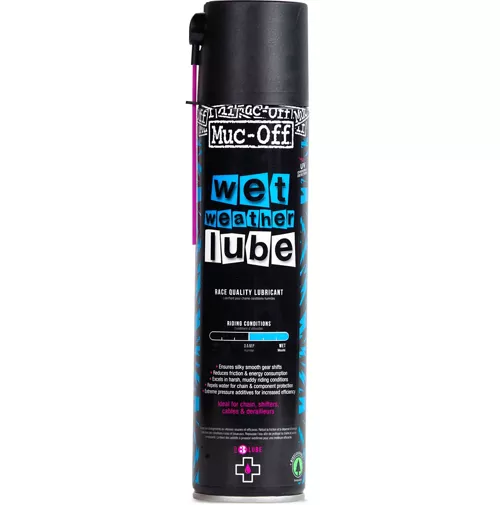 Muc-Off Wet Weather Lube - 400ml Aerosol