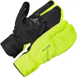 GripGrab Ride Hi-Vis WP Deep Winter Lobster Glove