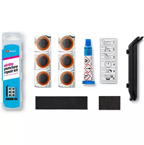 Weldtite Puncture Repair Kit & Tyre Levers